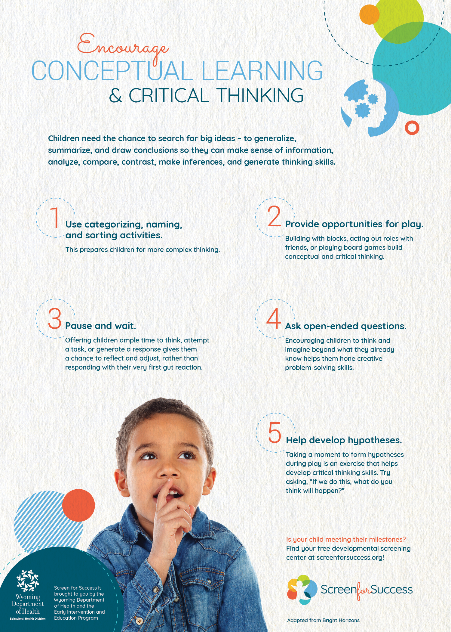 Encourage Conceptual Learning & Critical Thinking