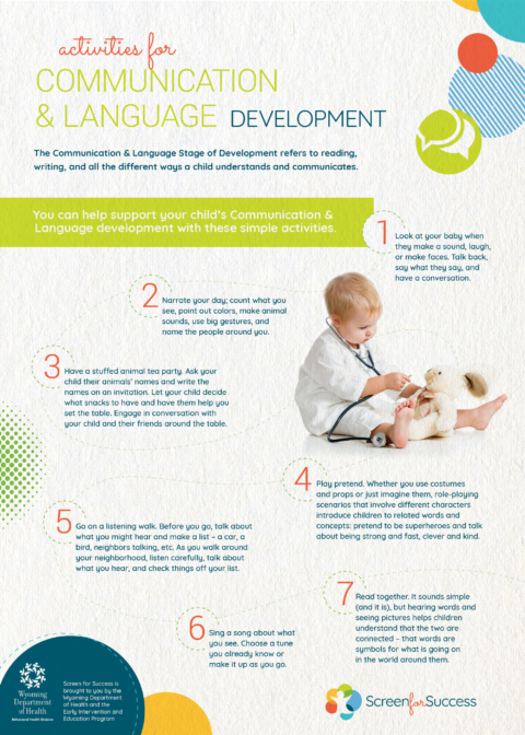 Activities for Communication & Language Development | Screen for Success