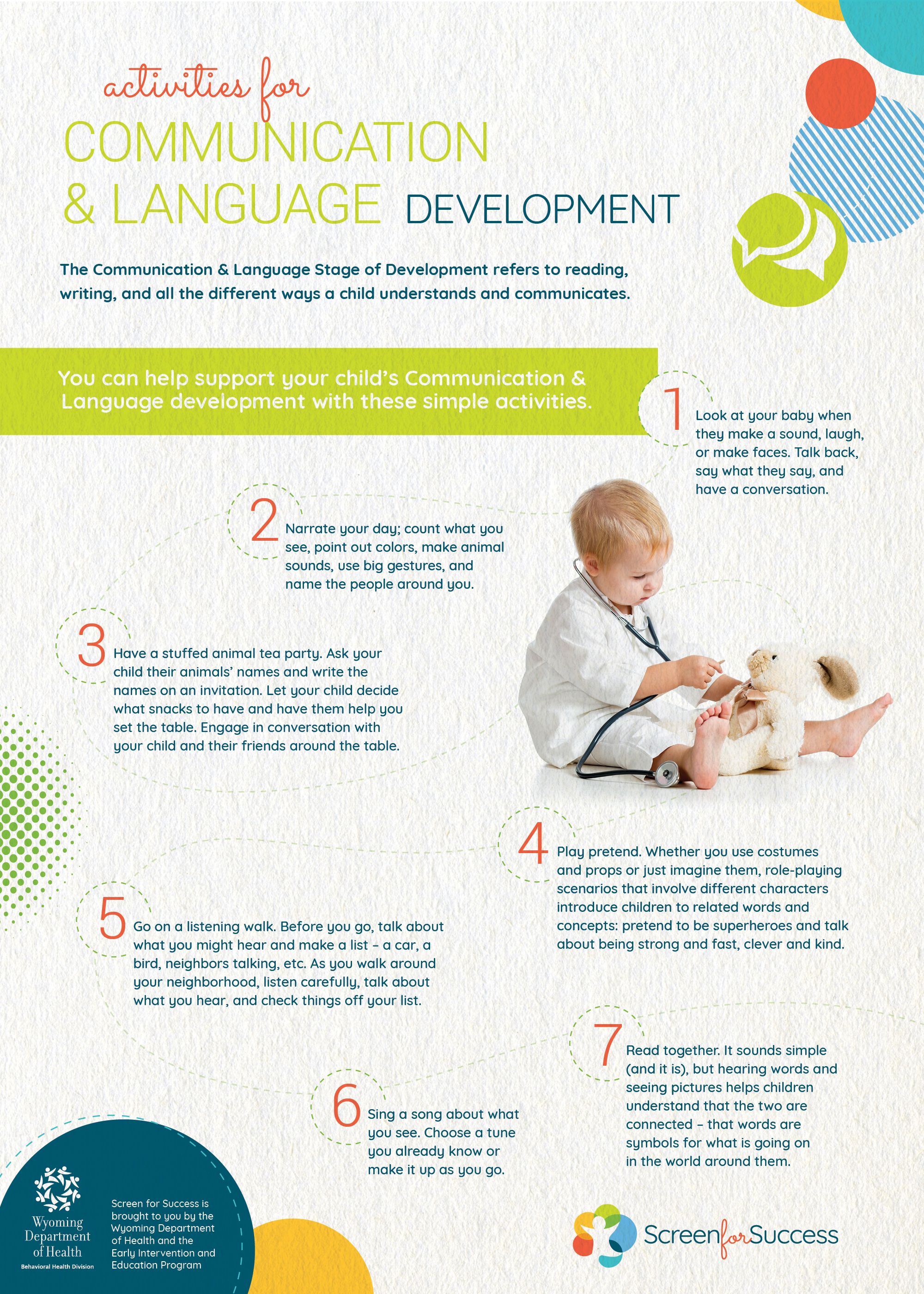 Activities for Communication & Language Development