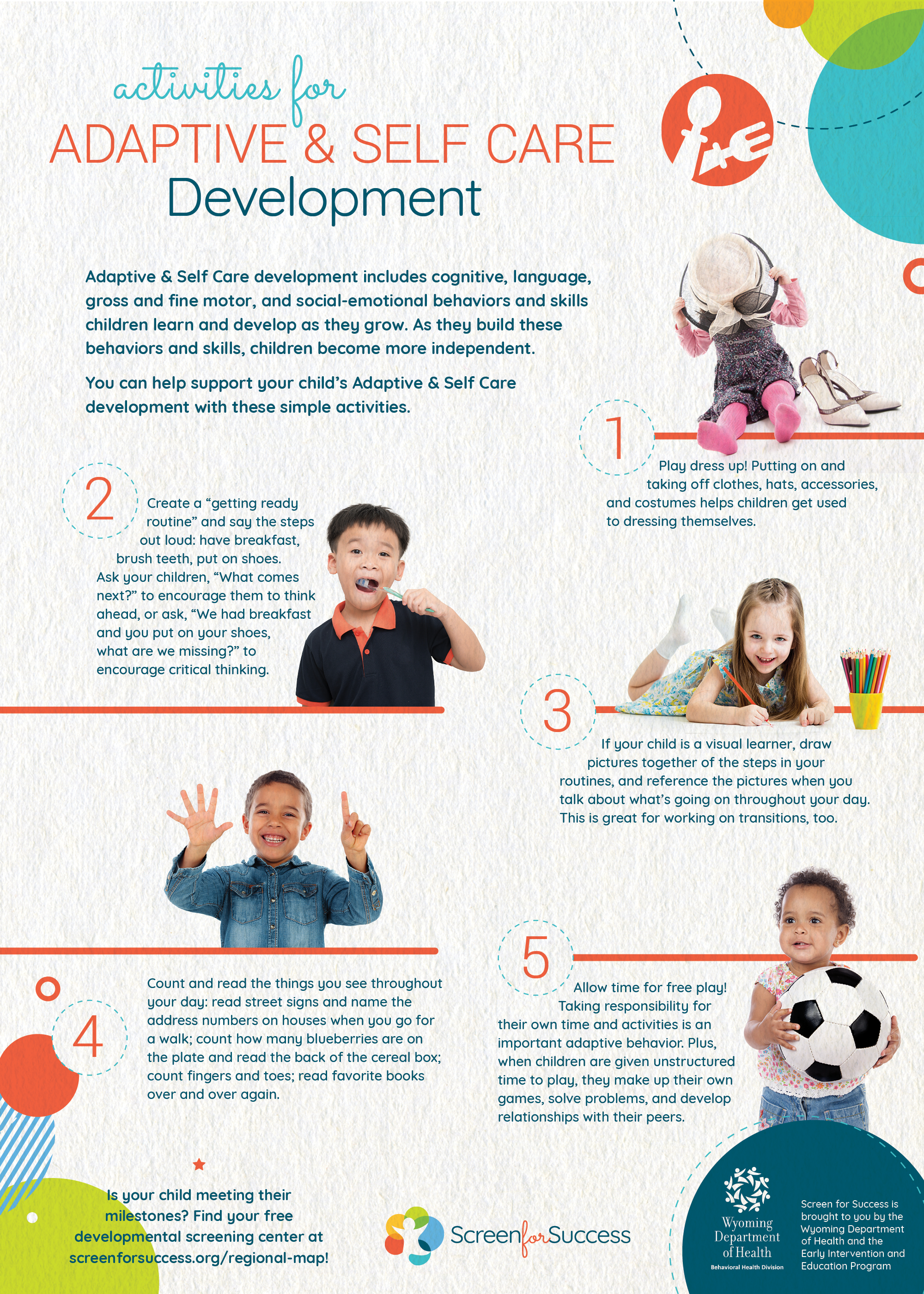 Activities for Adaptive & Self Care Development
